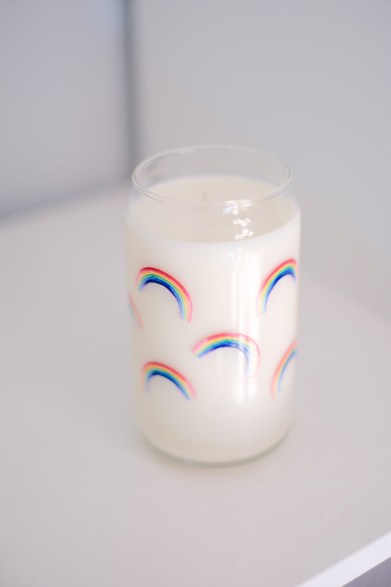 Modern Chandler Candle x Scribs Rainbow Beer Can Candle