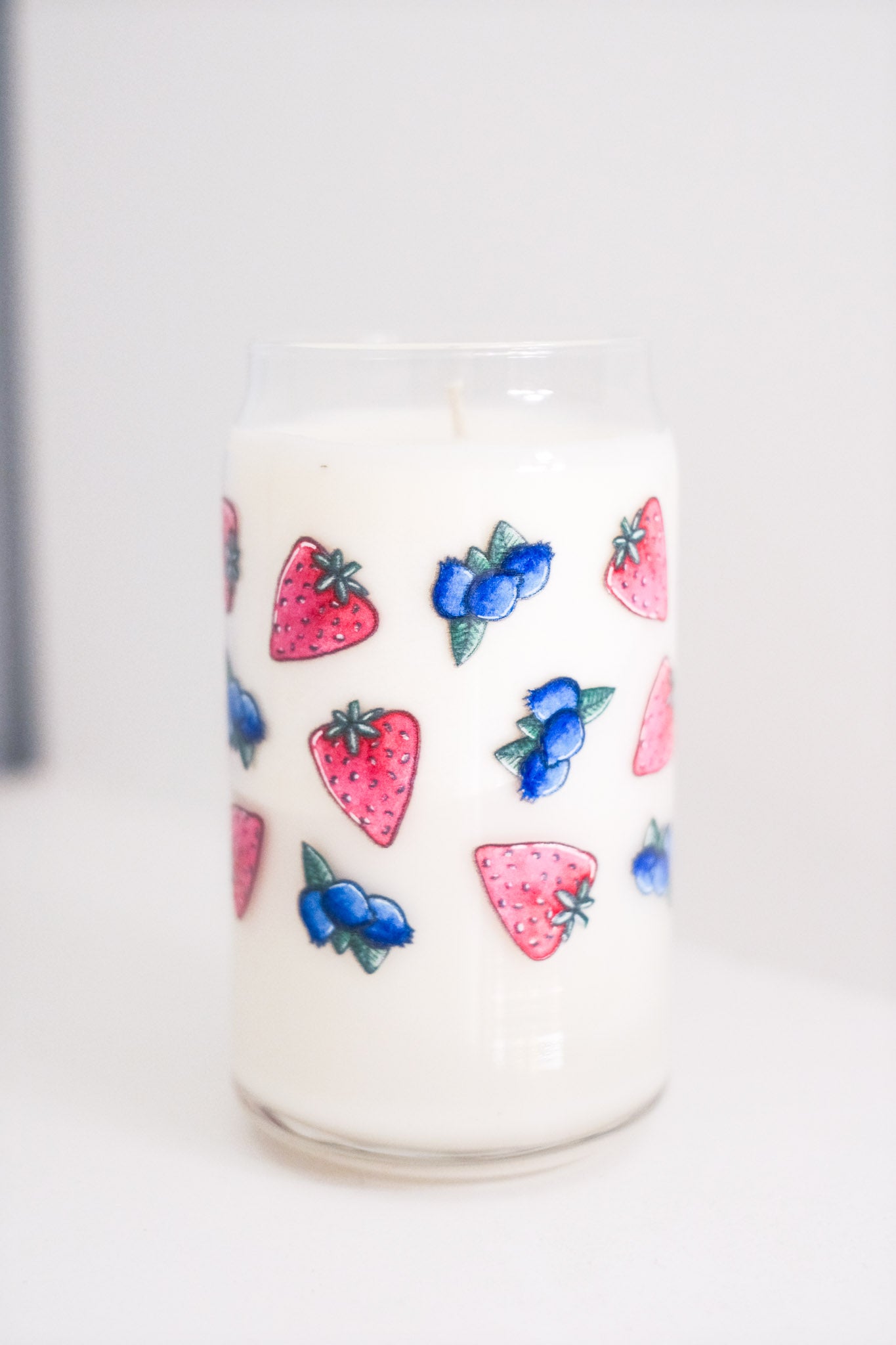 Modern Chandler Candle x Scribs Wild Blueberry Pie Beer Can Candle