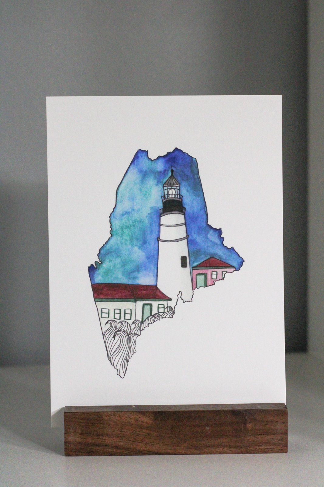 Portland Head Light Art Print