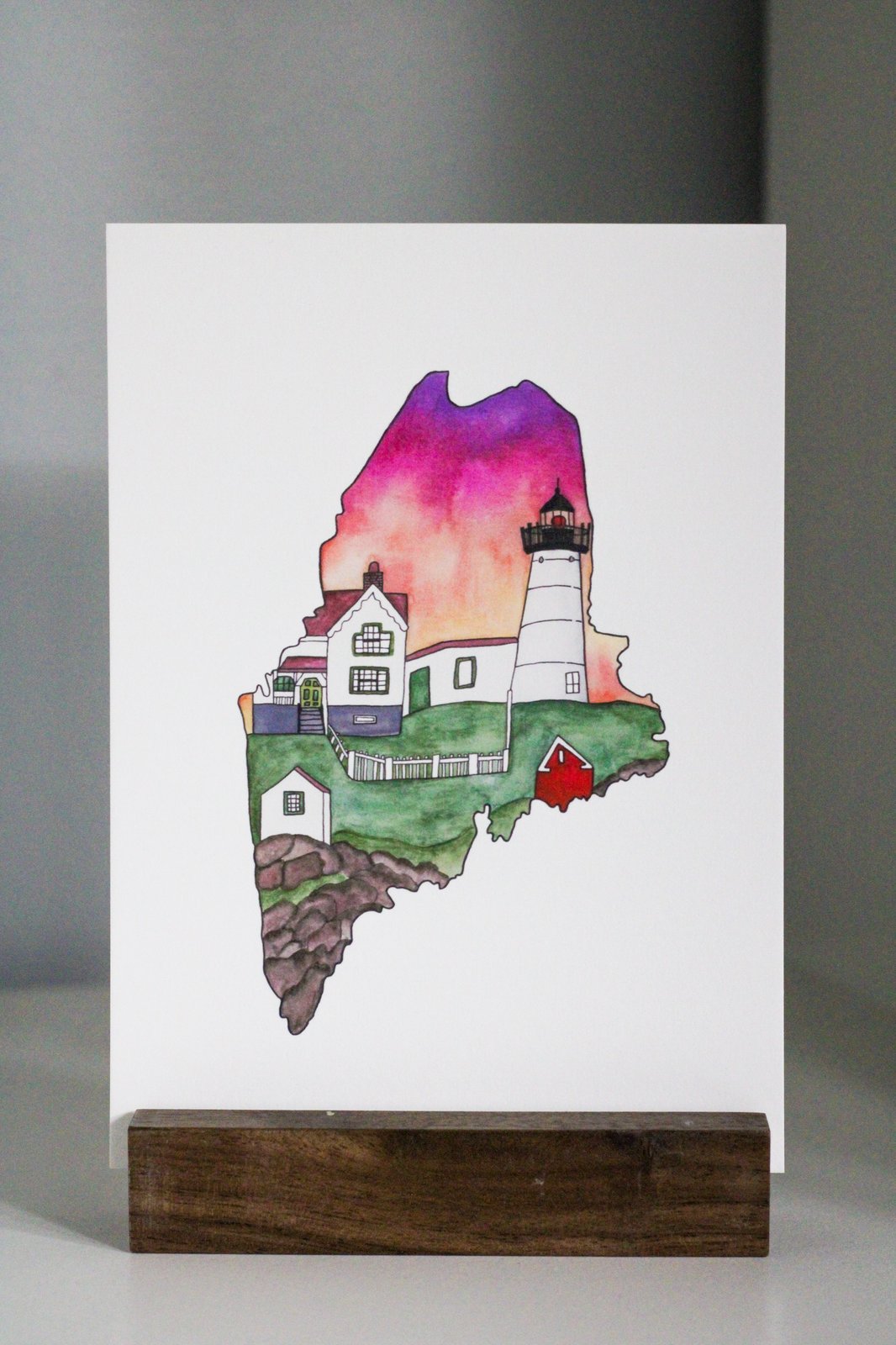 Nubble Light Print