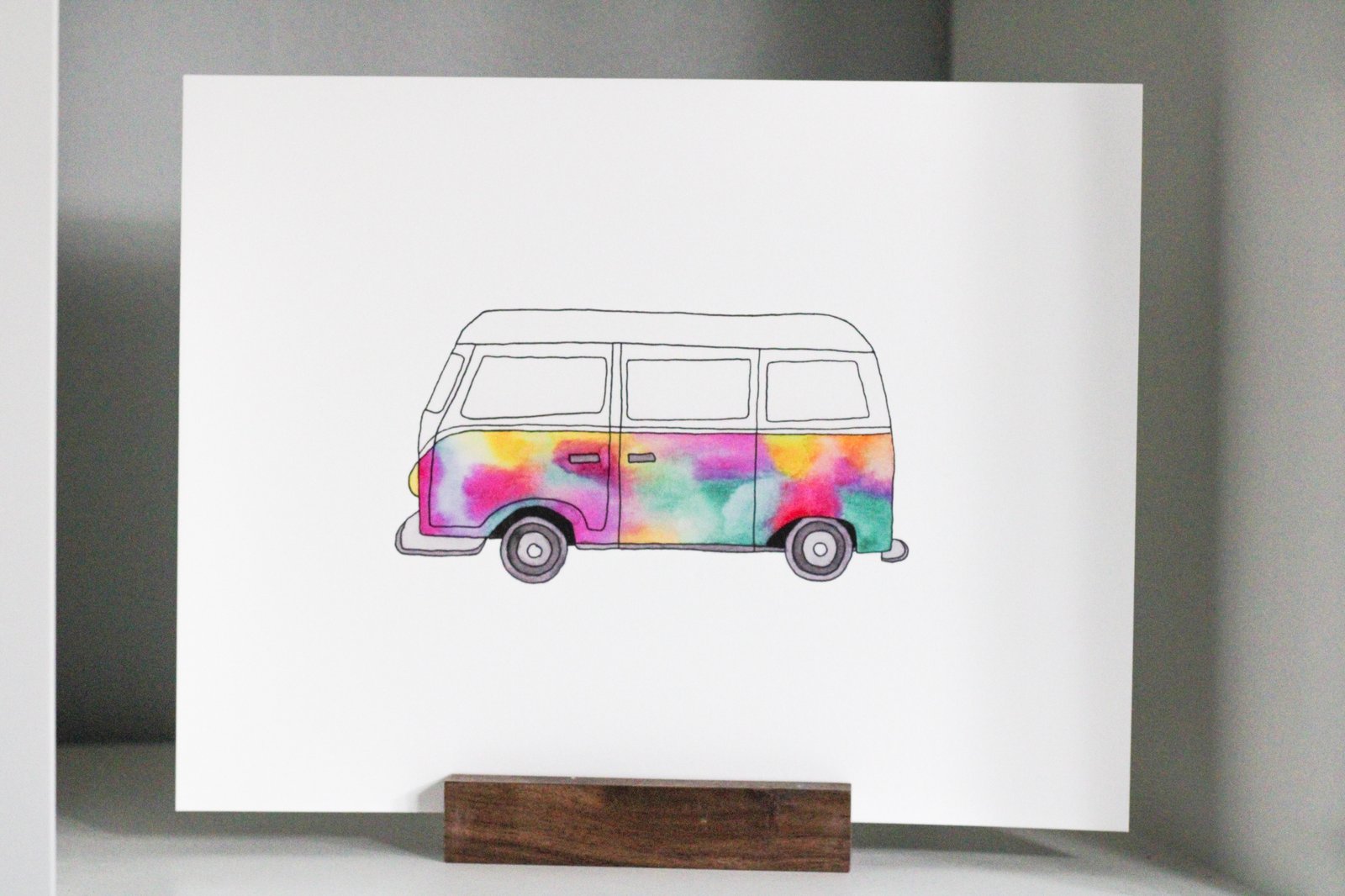 VW Bus Print