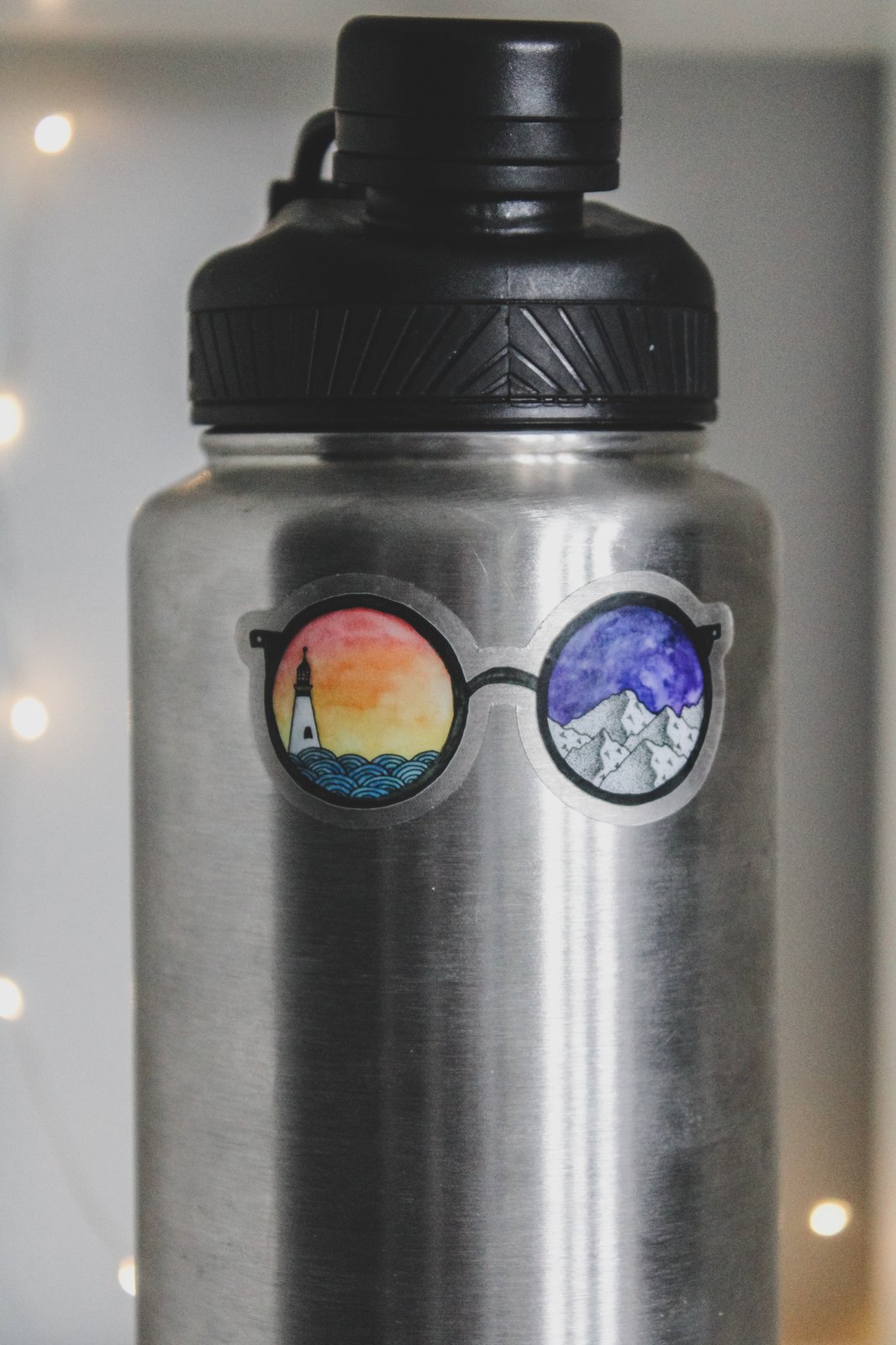 Sunglasses Clear Sticker