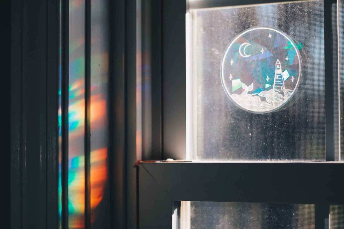 Moonlight Lighthouse Suncatcher