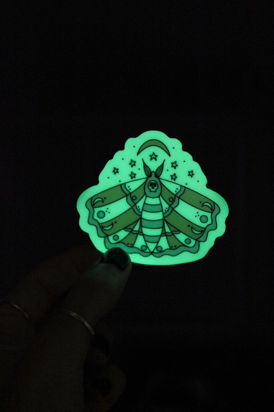Glow n’ the Dark Pastel Moth