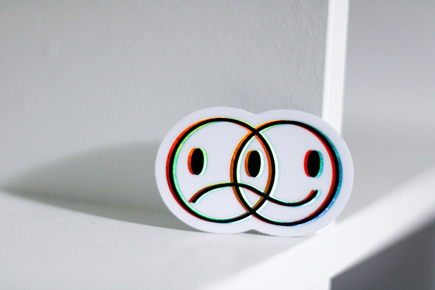 Holographic Happy/Sad Face