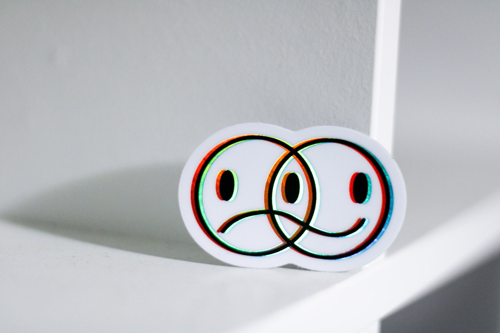 Holographic Happy/Sad Face