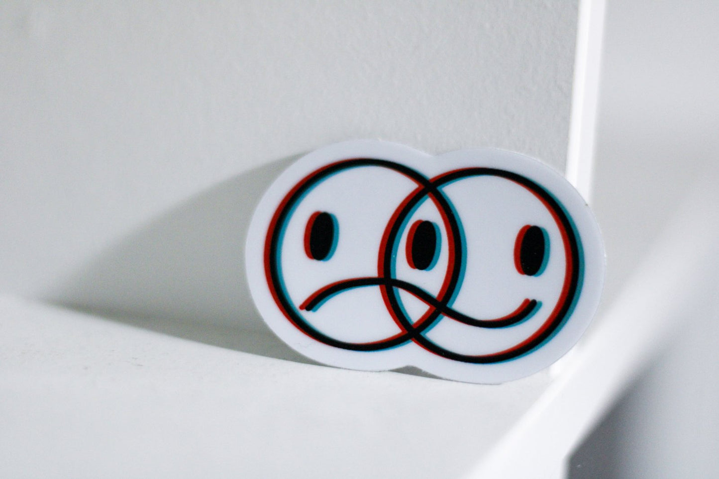 Holographic Happy/Sad Face