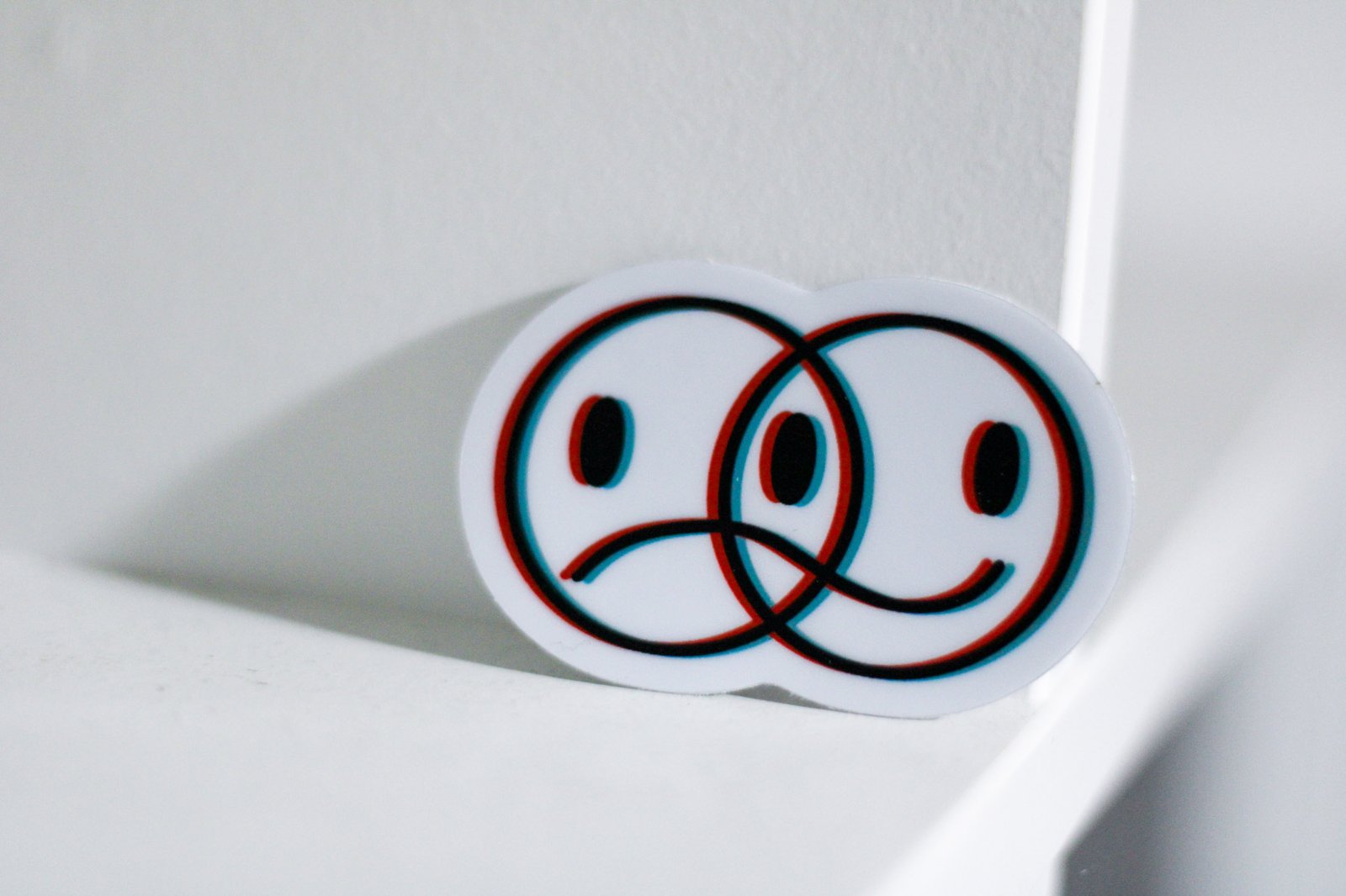 Holographic Happy/Sad Face