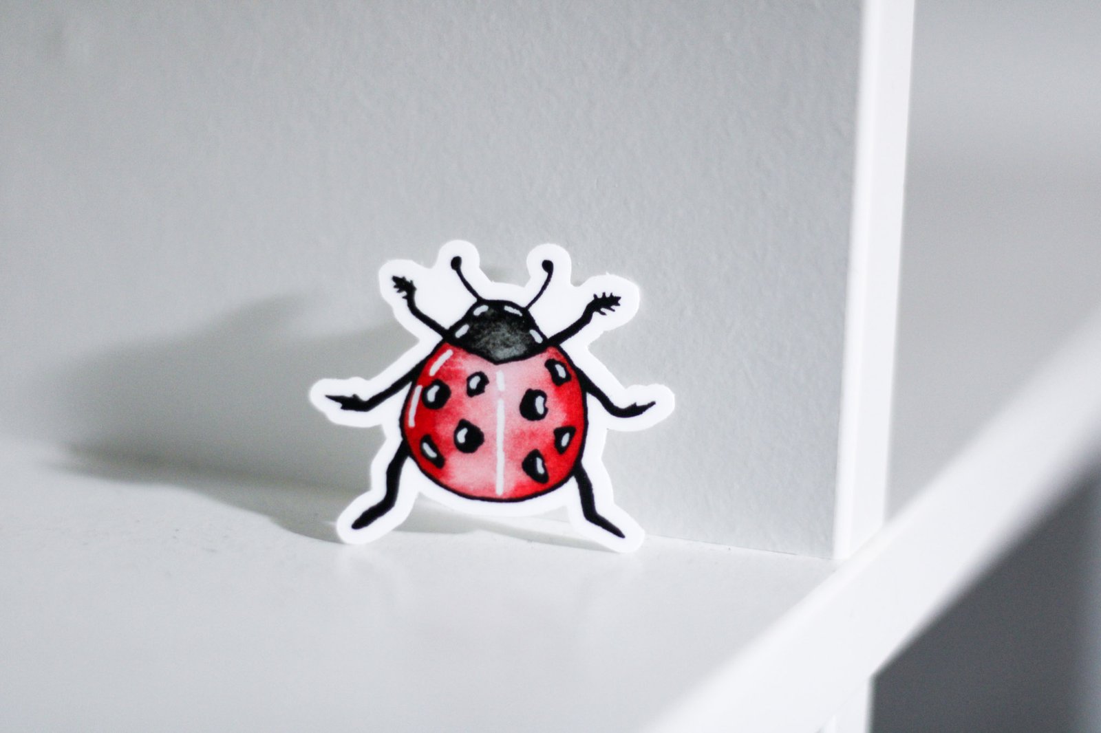 Mini Ladybug Sticker