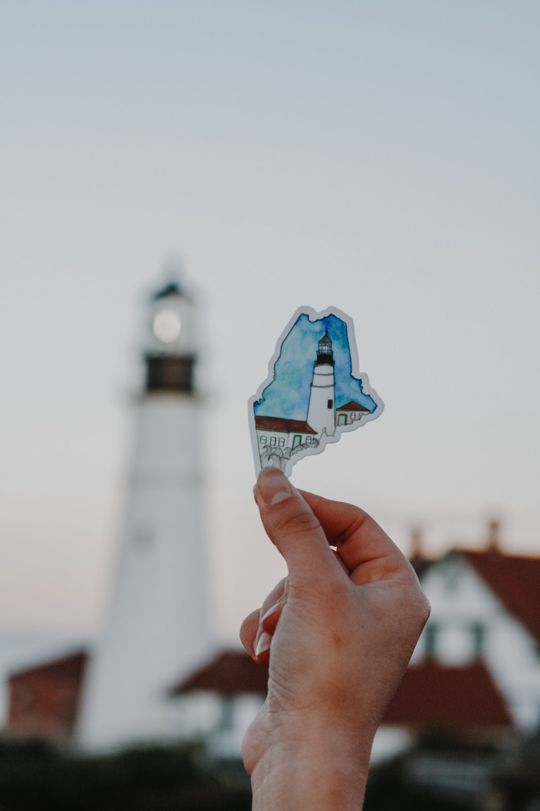 Portland Head Light Sticker
