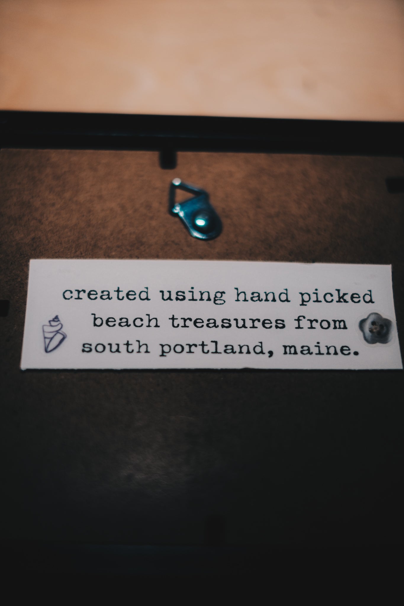 old salt ocean curiosity shadow box 5x5