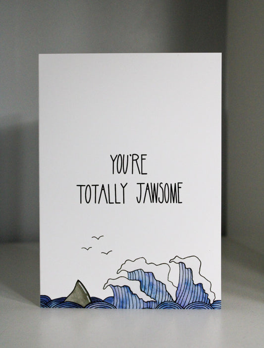 Totally Jawsome Card