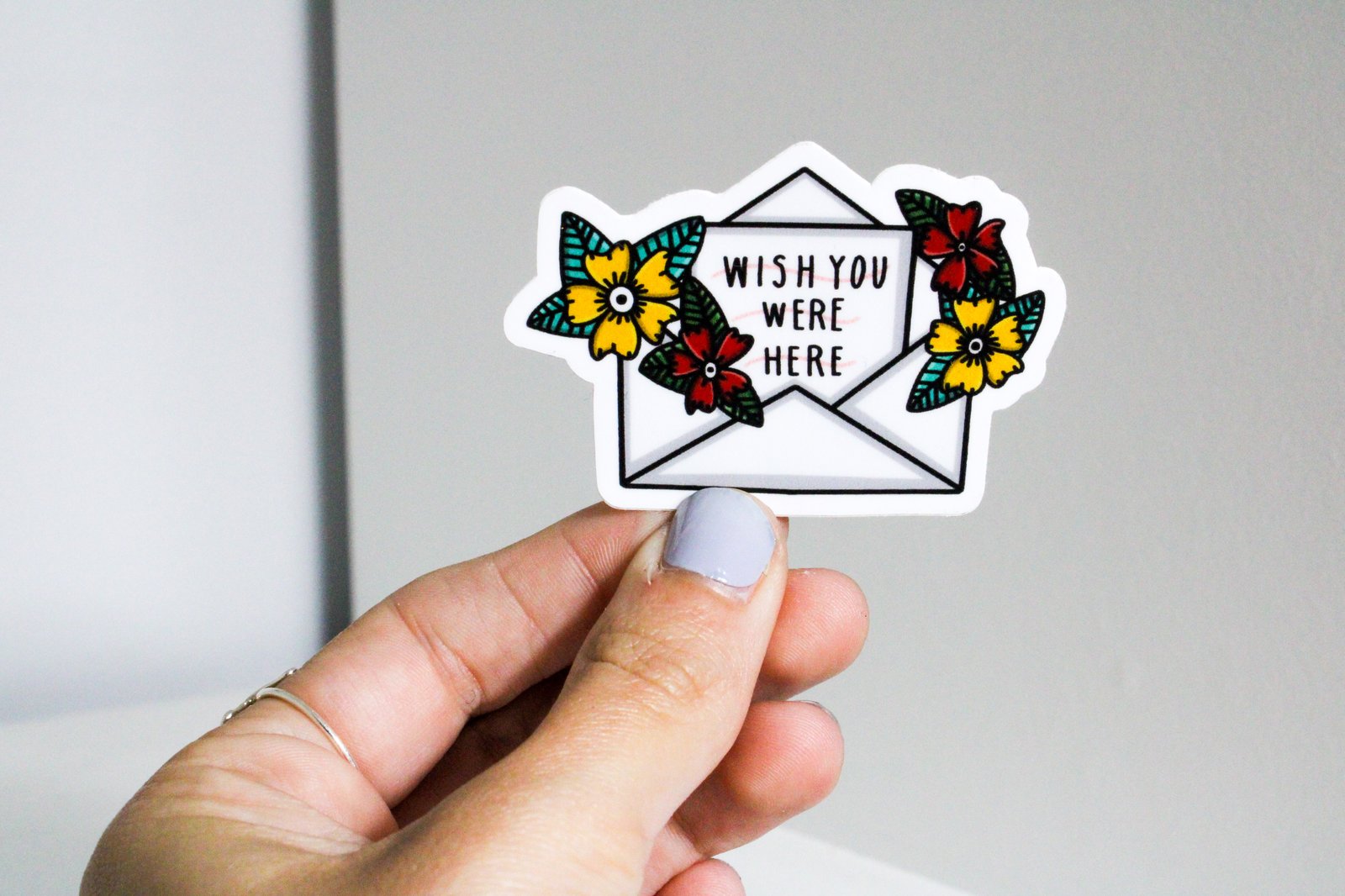Wish You Were Here Sticker – SCRIBBLES AND DOODLEZ