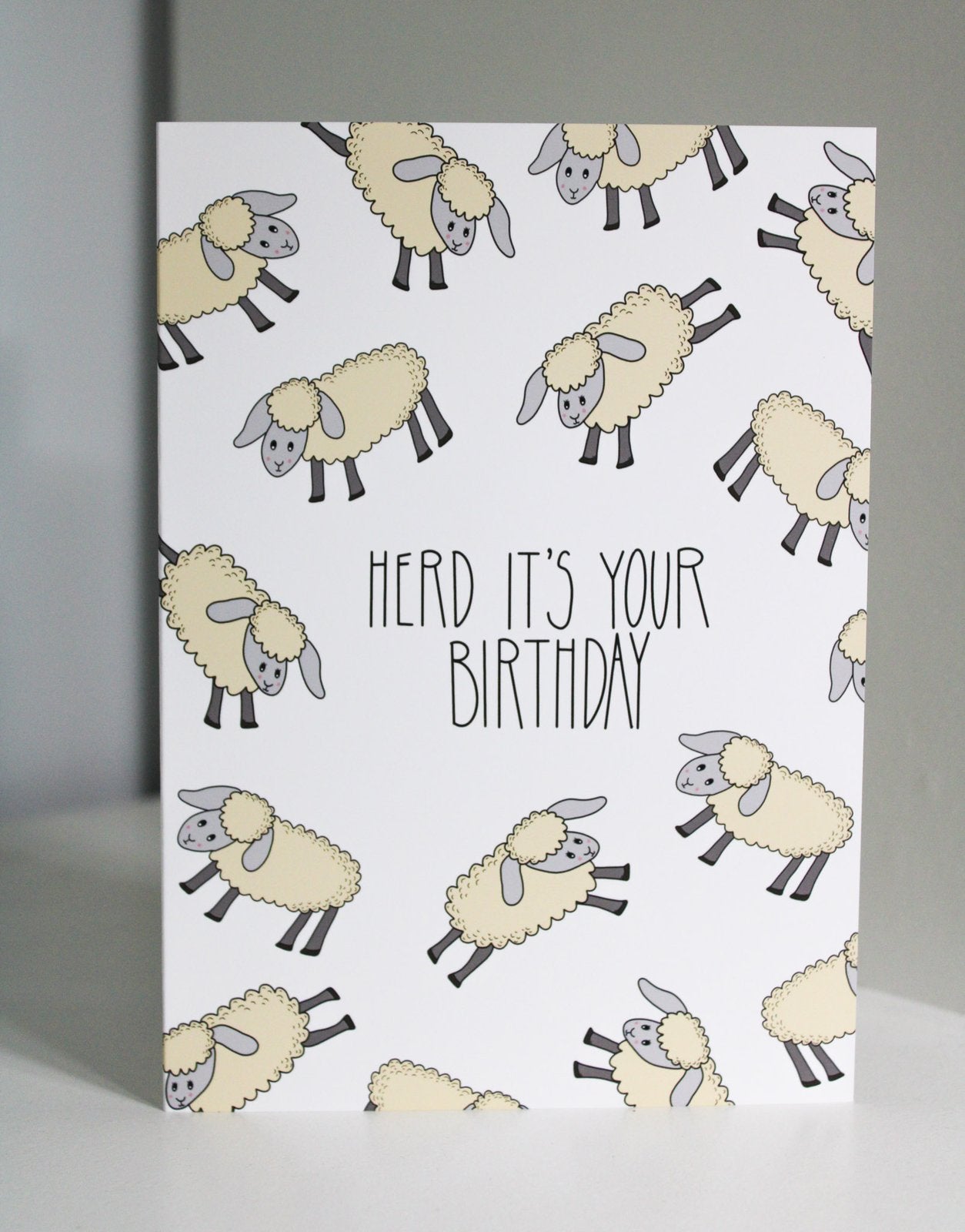 Herd Birthday Card