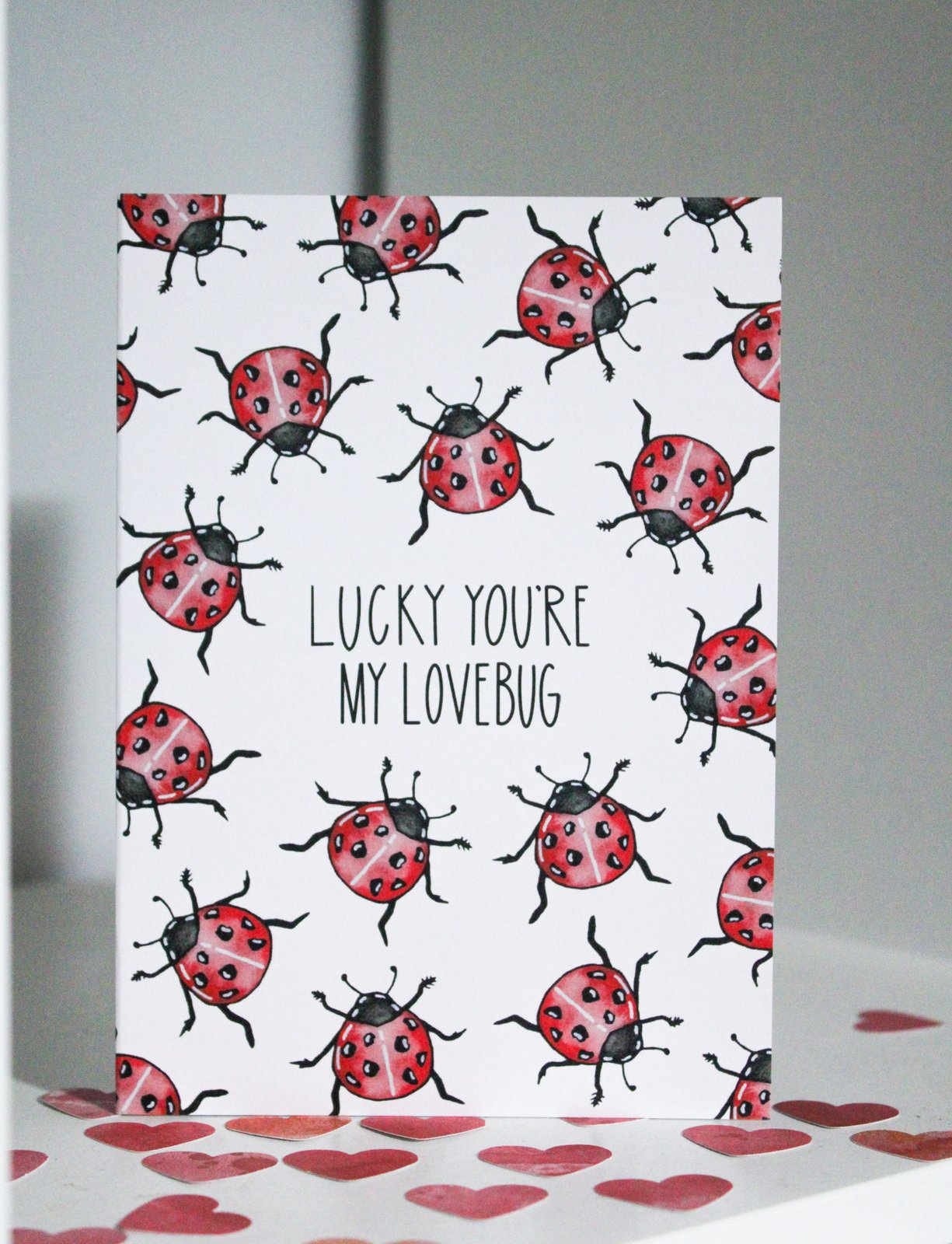 Lucky Lovebug Card